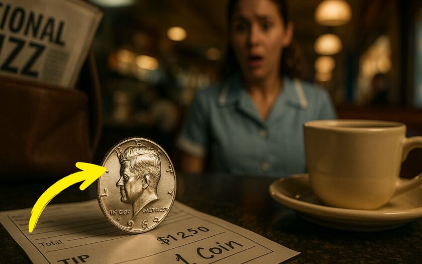 Kennedy Coin Tipped at Diner Now Grabbing National Attention