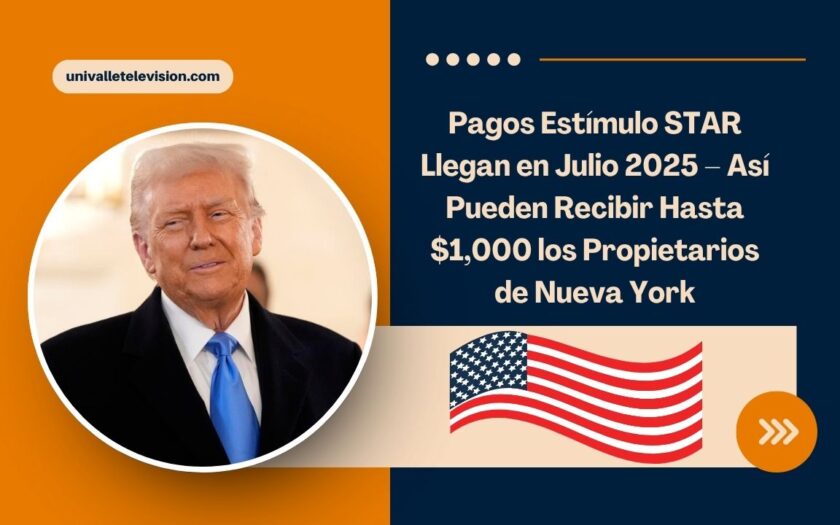 Pagos Estímulo STAR Llegan en Julio 2025 – Así Pueden Recibir Hasta $1,000 los Propietarios de Nueva York