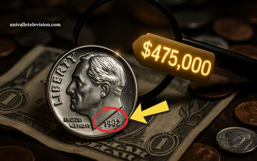 Rare 1982 Roosevelt Dime Without Mint Mark Found In Pocket Change – Now Worth $475,000!