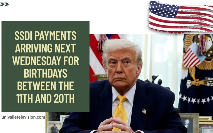 SSDI Payments Arriving Next Wednesday for Birthdays Between the 11th and 20th